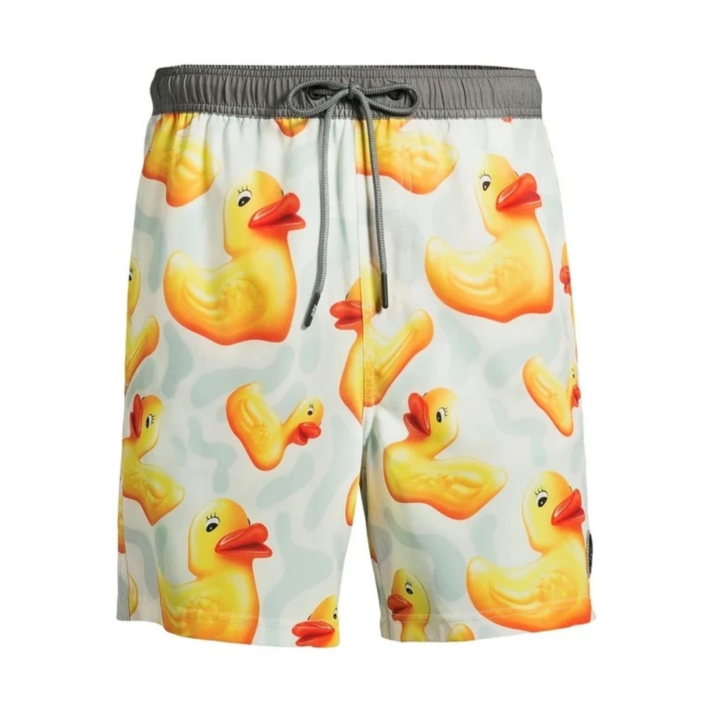 Neff Rubber Ducky Swim Volley Trunks